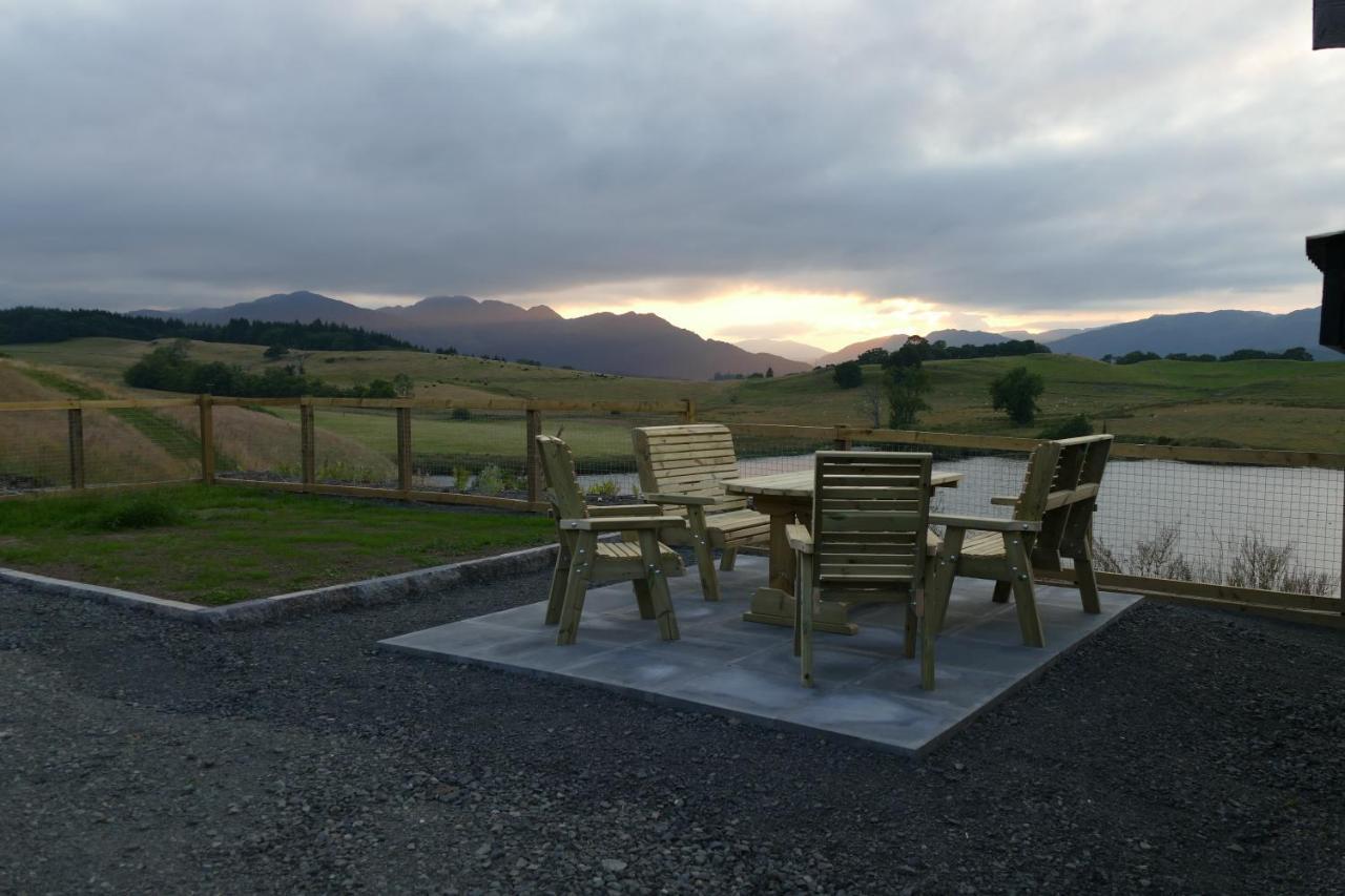 The Annexe At Loch View Farm Apartment Crieff Bagian luar foto
