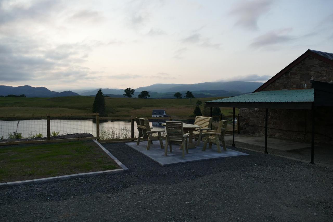 The Annexe At Loch View Farm Apartment Crieff Bagian luar foto